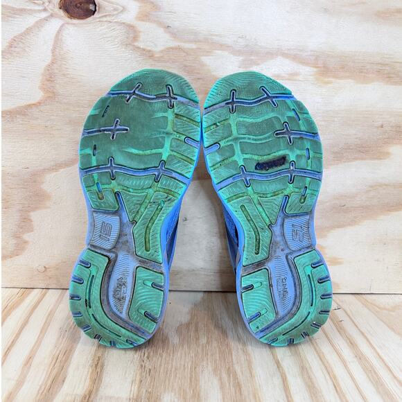 Brooks Blue Athletic Running Shoes with Mesh Upper - Picture 8 of 9